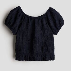 Absolutely Adorable H&M girls puff sleeve top